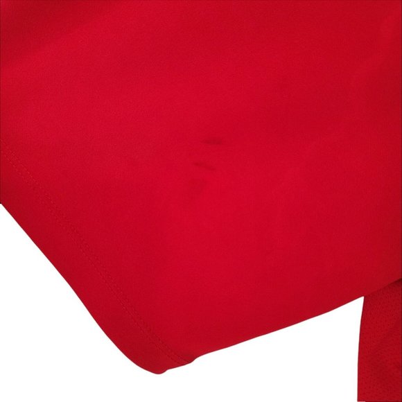 Nike Golf Mens Red Short Sleeve DriFit Polo Shirt Size M Patriot Baseball Logo - Picture 7 of 7